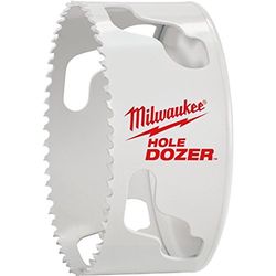 Milwaukee 45242193486 Scie Cloche Hole Dozer des Perçages Haute Qualité, Blanc