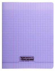 Clairefontaine 18107 C 17 x 22 cm a righe Staple Bound Notebook con 24 fogli, colore: Lilla