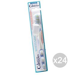 Lot de 24 brosses à dents souples et hygiéniques et soin des dents