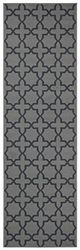 HANSE Home Glam Tapis de Couloir 80 x 250 cm – Tapis Doux à Poils Courts, Design géométrique pour Couloir, Chambre à Coucher, Chambre d'enfant, Salle de Bain, Salon, Cuisine – Gris