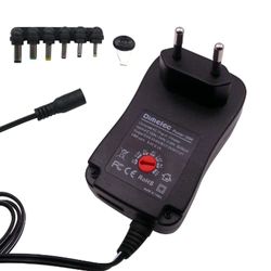 Dimelec Alimentatore universale da 3 V A 12 V Maximo 30 W + USB 5 V