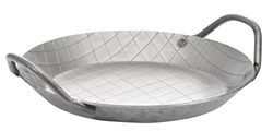 GSW 859042 - Padella in Ferro battuto, da Portata, con 2 Manici, ø 24 cm