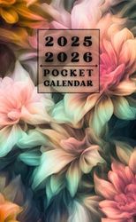 Pocket Calendar 2025-2026: Monthly Planner Organizer from 24 Months (January 2025 - December 2026) For Purse Size: 4"x6.5" inch (10.16 x 16.51cm)