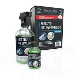 Greenpower Boot Nettoyant pour voile et tissu pour bateau jusqu'à 3 litres pour les exigences élevées en matière de nettoyage de la toile, nettoyant respectueux de l'environnement