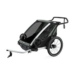 Thule Chariot Lite Multisport Remolque & Cochecito Doble, Agave, Double