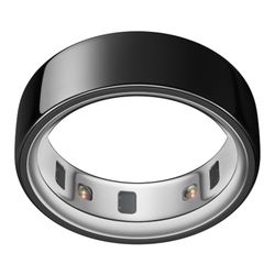 Oura Ring 4 – Black – Maat 5 – Smartring | Controleer eerst je maat met de Oura Ring 4-maatset | Wearable die je slaap, hartslag en conditie bijhoudt – Batterij gaat tot wel 8 dagen mee