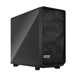 Fractal Design Meshify 2 Black ATX Flexible Dark Tinted Tempered Glass Window Mid Tower Computer Case