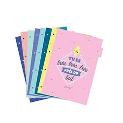 Mr. Wonderful Mr Wonderful WOA2212154FRZ0 Dividers for Binders WHO Even on Monday - Multi-Coloured