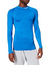 uhlsport Distinction PRO Baselayer - Maglia a Girocollo da Bambino, Bambini, Oberbekleidung, 100306903, Azzurro, 164