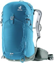 deuter Trail Pro 33 Vandringsryggsäck och Via Ferrata, Wave-ivy, 33 L, Minimalistisk