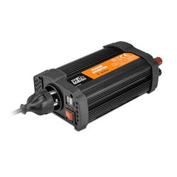 XL Perform Tools 553999 Convertisseur de Tension 12V 230V, Branchement sur Prise Allume Cigare ou Batterie, 300W