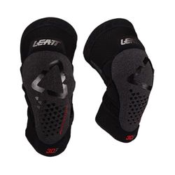 Leatt 5025202520, 3DF knäskydd 5.0 Evo FASTFIT Svart S/M Unisex Vuxen, Svart