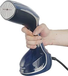 Brandt BDF10B - Défroisseur - Puissance : 1500W - Réservoir : 250ml - Semelle Aluminium- Système"Safe Stop" - Bleu