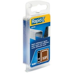 Rapid High Performance No.53F Staples, Leg Length: 10 mm, 5000557 - 648 Pieces