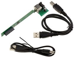 KALEA-INFORMATIQUE Convertisseur USB pour Lecteur CD DVD Slim SATA pour adapter un lecteur optique de PC portable sur un port USB
