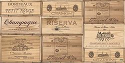 Vilber Grande chef reserva tapete, vinil, castanho, 50 x 100 x 0,2 cm