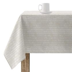 BELUM - Nappe 250 x 140 cm Anti-Taches 100% Coton résiné Modèle 0120-224 - Nappe Non cirée au Toucher Coton, Nappe imperméable, Nappe Anti-Taches, répulsif liquides