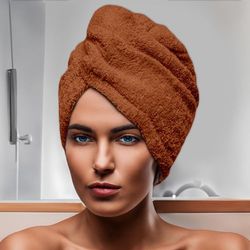 Soleil d'ocre Telo da Bagno in Cotone, Rosso (Mattone), 24 x 62 cm