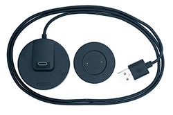 System-S USB 2.0 kabel in zwart laadstation voor Huawei Honor Watch GS PRO Smartwatch