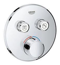 Grohe 29145000 - SmartControl empotrado mezclador redondo con dos chorros independientes