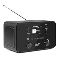 TechniSat DIGITRADIO 550 IR - Radio Internet stéréo (Dab+, FM, WLAN, Bluetooth, contrôle Via Application, réveil), Noir
