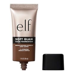 e.l.f. Soft Glam Foundation, coprenza media, fondotinta modulabile a lunga tenuta per un finish liscio satinato, prodotto vegano e non testato sugli animali, 62 Rich Warm