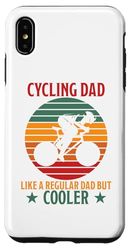 Coque pour iPhone XS Max Cycling Dad Cooler Drôle Vélo de course vintage