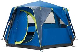 Coleman Octagon Blue-Lime Tienda de campaña, Multicolor, 8 Personen