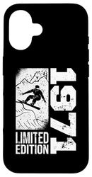 Snowboarder Vintage 1971 Birthday Snowboarding Snowboard Case for iPhone 16