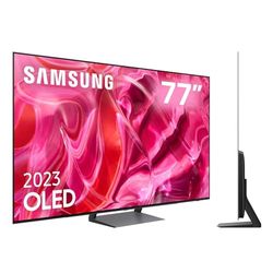 Samsung TV OLED 2023 77S93C - Smart TV de 77" OLED Quantum HDR, Procesador Quantum 4K con IA, Dolby Atmos® y Motion Xcelerator Turbo+