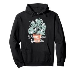 Cute Ghost Plant Kawaii Aesthetic Cottagecore Pullover Hoodie