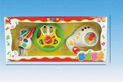 APEL PLASTIK S.r.l. Baby Muziek Games 3 Stuks a p Games