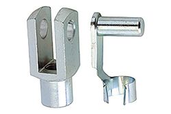 RIEGLER 106276-450,55-M gaffelhuvud, för standardcylinder, kolvdiameter 125, med 2 seegeringar, 1 st.