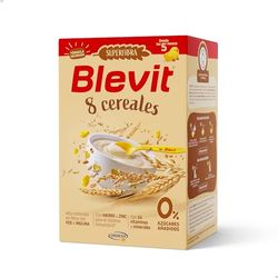 Blevit Superfibra 8 Cereales | 500g | Papilla para Bebé desde los 5 Meses con Vitaminas, Minerales y Fibra