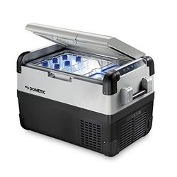 Dometic CFX 50 Geladeira de compressor, conexões 12/24 / 230 V, mini frigorífico de 46 l com capacidade de refrigeração de 10 °C a -22 °C com conexão USB para carro, camião, barco e auto-caravana