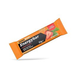 NAMEDSPORT SUPERFOOD High Energy Bar with Rice Crispies and Real Fruit, Strawberry Flavour, Box of 12 x 35g Bars