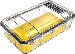 Pelican Étui M60 Micro, Jaune/Transparent, M60, Étui M60 Micro