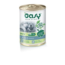 Oasy Wet Dog One - Agnello Lattina Gr 400