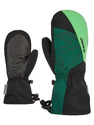 Ziener Lavalino Skiwanten/wintersport voor kinderen, waterdicht, extra warm, wol, diepgroen, 3,5