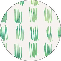 Bonateks, Round Digital Printed Mouse Pad, Non-Slip Base, for Office and Home, Diameter:22cm