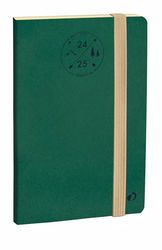 Quo Vadis - Agenda 16 maanden - 2024-2025 - Horizontaal 24 SD - Weekoverzicht horizontaal - Meertalig - Everest - Groen - 16 maanden van september tot december - 16x24 cm - Clairefontaine ivoor papier