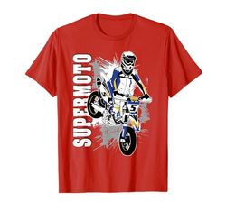 Supermoto Supermotard Enduro Moto Cross Motocicleta Camiseta