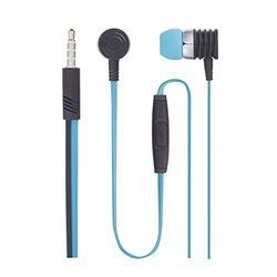 KeyOuest KO015353 Ecouteur filaire avec Kit piéton Bleu