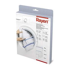 Rayen | Saco para máquina de lavar e secar, saco de lavandaria com fecho de correr, bolsa protetora reutilizável para lavagem de roupa, três medidas diferentes