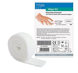 Höga Fix, ligadura tubular elástica para fixação de curativos, tamanho 1 a 1 m, para dedos, embalagem de 2