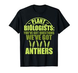 Botany Botanist Botanical Plant Biologists Plant Biology T-Shirt