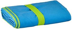 Playshoes Unisex Multifunctional Towel, Microfibre Bath Towel Portable Blanket, Blue, 70 x 140 cm