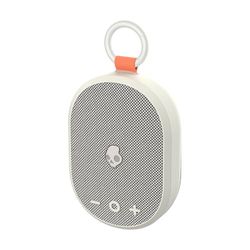 Skullcandy Kilo Wireless Enceinte Bluetooth Portable, Étanchéité IPX7, 24 Heures d’Autonomie, Stéréo True Wireless, Clips Intégrés pour se Déplacer et Utiliser en Extérieur - Bone/Orange