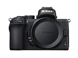 Nikon Fotocamera mirrorless corpo Z50 (AF ibrido a 209 punti, elaborazione delle immagini ad alta velocità, filmati 4K UHD, monitor LCD ad alta risoluzione) VOA050AE