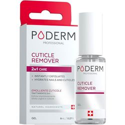 Poderm - Cuticle Remover 2-in-1 Exfoliates and Hydrates Cuticles - Removes Dead Skin - Swiss Lab